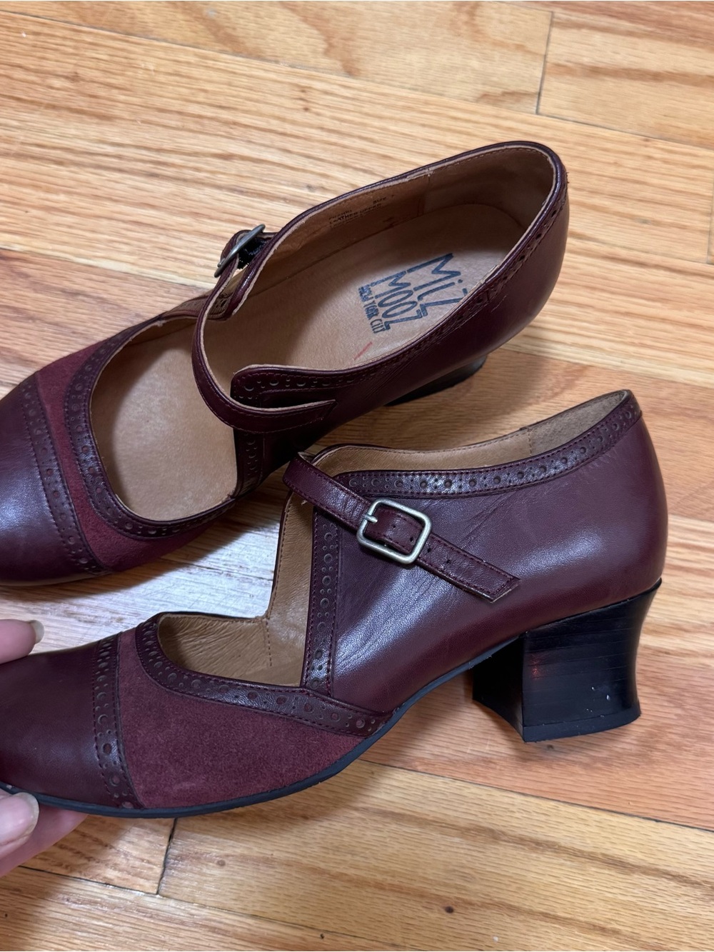 Miz Mooz New York City Franki Heels. Size 37.5/7 - Picture 5 of 9